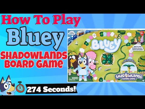 How To Play Bluey Shadowlands Board Game