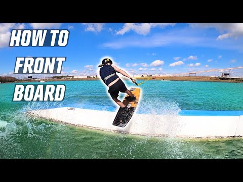 FRONT BOARD - HOW TO - WAKEBOARD - FRONTSIDE BOARDSLIDE - WAKEBOARDING