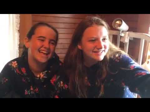 Lucy Joy (15) and Lucy Gates (13)