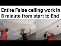 Step By Step Pop False Ceiling Installation POP False Ceiling कैसे करते हैं