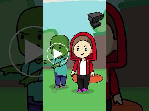 JJ Stop time to Save Mikey vs Zombies! Maizen Cartoon Animations #animation #minecraft