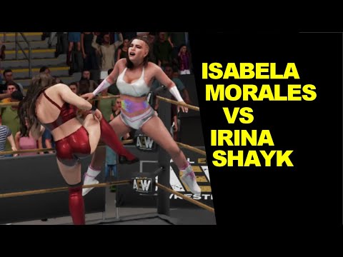 WWE 2K19 Isabela Morales vs Irina Shayk - No Holds Barred