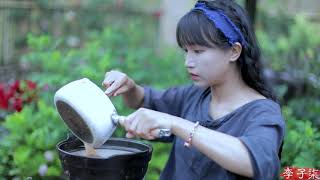 Dragon boat zongzi~龙舟枕头粽，端午记得回家吃粽子 丨Liziqi Channel