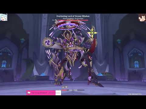 Wanderer Hypercarry Double Crowned showcase | Kagura's Verity 4pc Shimenawa's Reminiscence