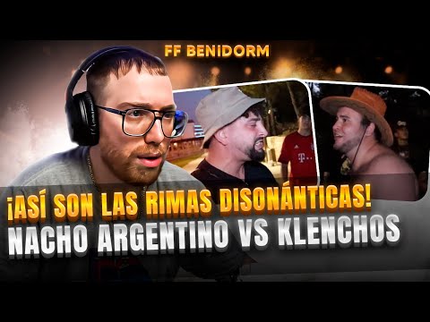 ¡ASÍ SON LAS RIMAS DISONÁNTICAS! | NACHO ARGENTINO VS KLENCHOS