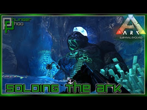 SOLOING THE HARDEST CAVE IN ARK! Soloing the Ark S5E72