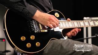 Video thumbnail for Gibson Custom Alex Lifeson Les Paul Axcess Limited Run Electric Guitar Ebony by Musician's Friend