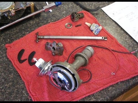 GM distributor recurve with adjustable vacuum advance
