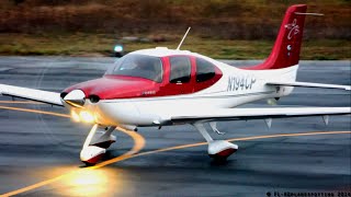 preview picture of video '[Tower view] Cirrus SR22 - N194CP- landing at Albi-Le Séquestre airport [LBI/LFCI]'