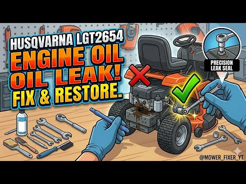 Husqvarna Riding Mower Leaking Oil - Save It Or Scrap It?