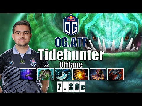 Tidehunter Offlane | OG.ATF | MIDAS TIDEHUNTER TRASHTALK CLASSIC ATF | 7.30e Gameplay Highlights
