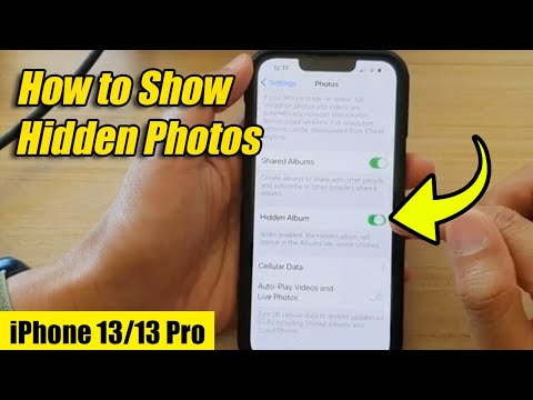 iPhone 13/13 Pro: How to Show Hidden Photos