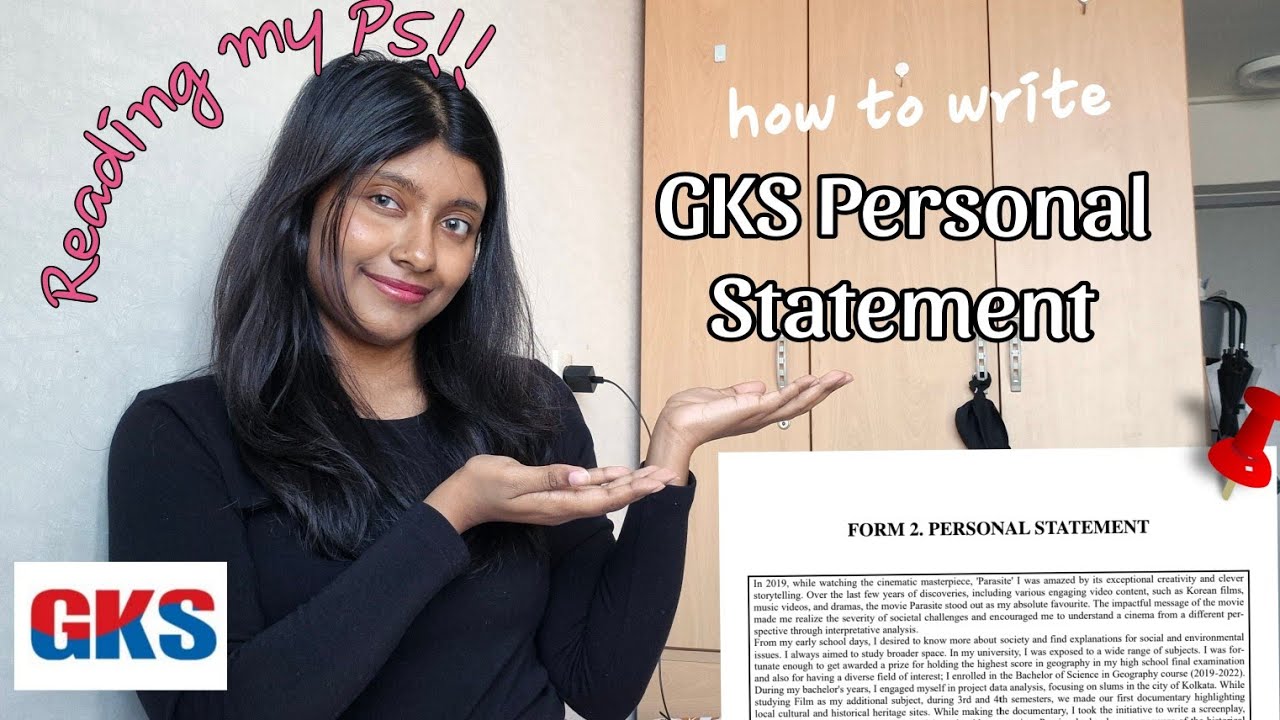 READING MY PERSONAL STATEMENT | GKS