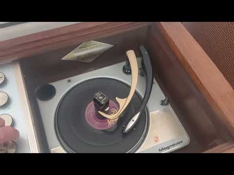 Magnavox Danish Modern 1961 MCM Console Stereo image 25
