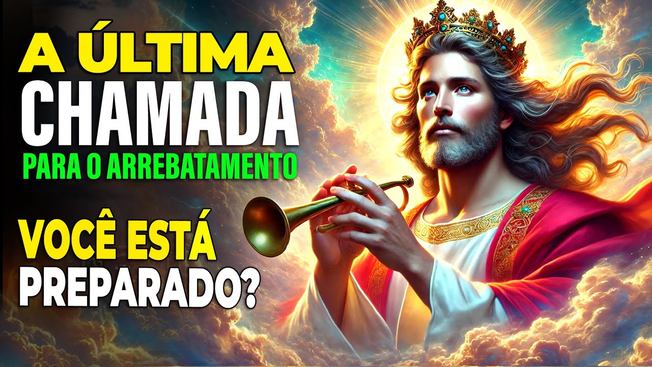 "📯 ÚLTIMA CHAMADA para o ARREBATAMENTO ✨ Você está pronto?"