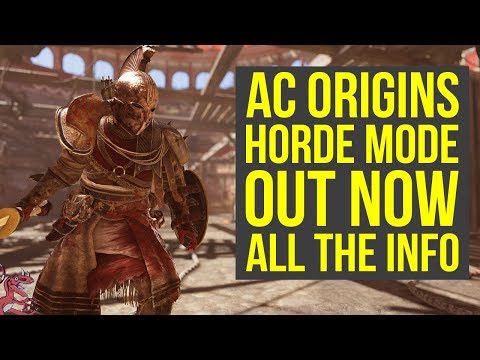 Assassin's Creed Origins Horde Mode OUT NOW -  Tips, How To Access & More (AC Origins Horde Mode) Video