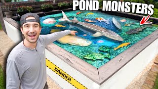 Our Dream 4000G Backyard POND For EXOTIC FISH Is Back! *Huge Shopping Spree*
