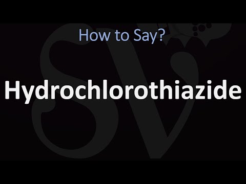 How to Pronounce Hydrochlorothiazide? (CORRECTLY)