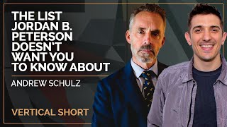 The List Jordan B. Peterson Doesn’t Want You To Know About | Andrew Schulz & Jordan Peterson #shorts