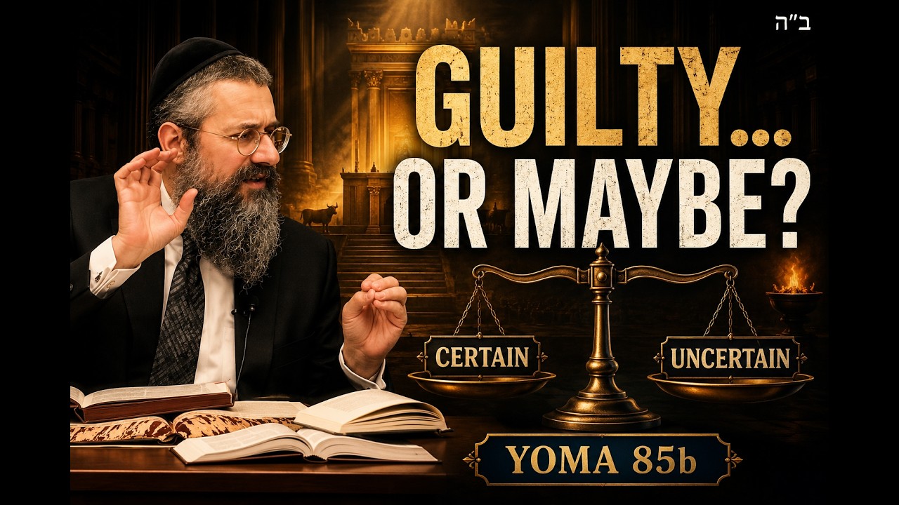 "Beyond a Reasonable Doubt" is #5 of Atonement Unplugged TOM’S TALMUD TISCH on Yom Kippur, Yoma 85b thumbnail