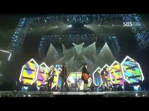 Kim Jang Hoon & CNBlue - Show (김장훈 - 씨앤블루 - 쇼) @ SBS Inkigayo 인기가요 100131