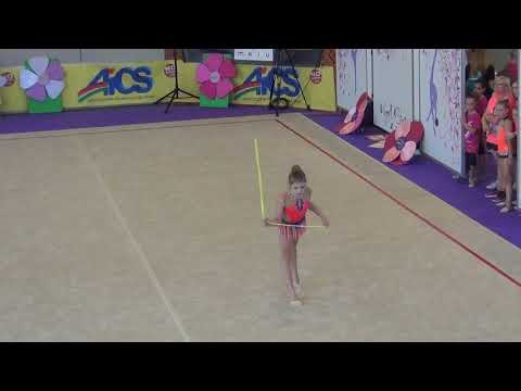 Alexandra Skidchenko fune - Nazionali AICS Lucca 2018