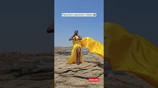 Flying dress experience in Ghana #visitGhana #ghanavlog #ghanatourism