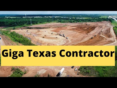 The Black Asphalt of Tesla Giga Texas and The Company Moving It
