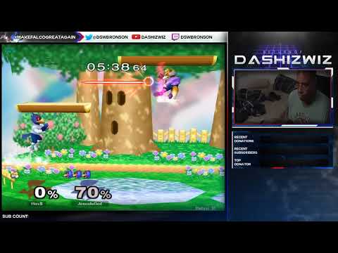 B0XX Gameplay - Hax (Fox) vs DaShizWiz (Falco) - SSBM Slippi Sesh