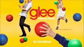 So Emotional - Glee [HD Full Studio]