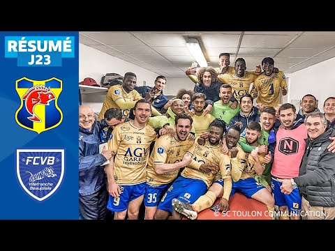J23 | SC Toulon - FC Villefranche-Beaujolais (3-0), le résumé | National 2019-2020