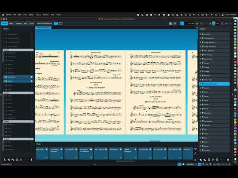 Making an opera score in Dorico