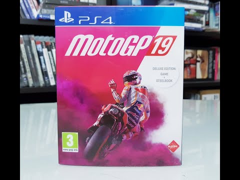 MotoGp 19 Deluxe Edition Ps4  unboxing