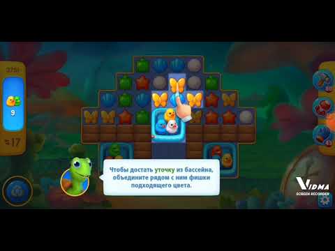 Fishdom. 3751 level no boosters and diamonds. Element ducks. Full Rachel