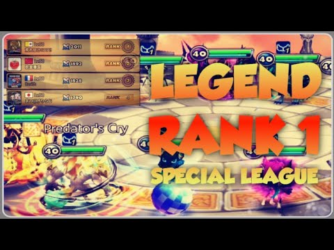 Legend Rank 1 in Special League - Summoners War