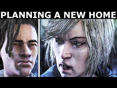 Planning a New Home With Louis & Violet - All Choices - The Walking Dead Final Season 4 Episode 4