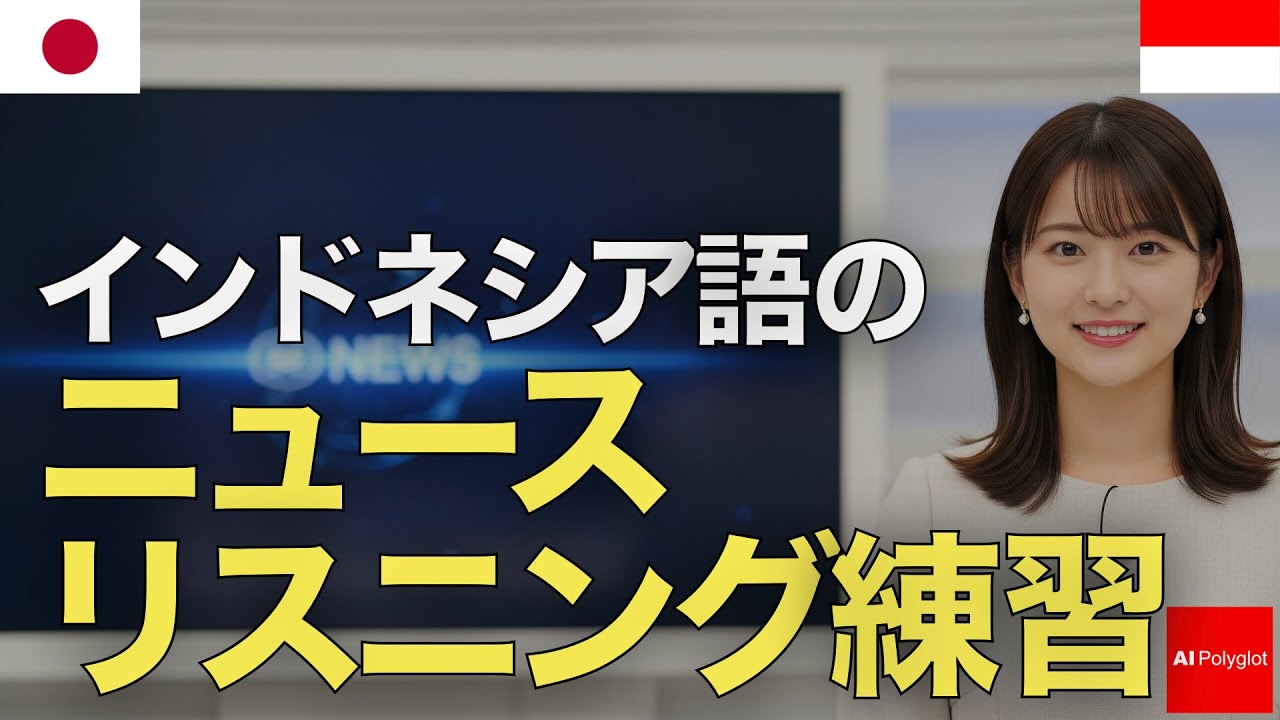 インドネシア語のニュースリスニング練習 | 音声学習 | リスニング練習 episode artwork