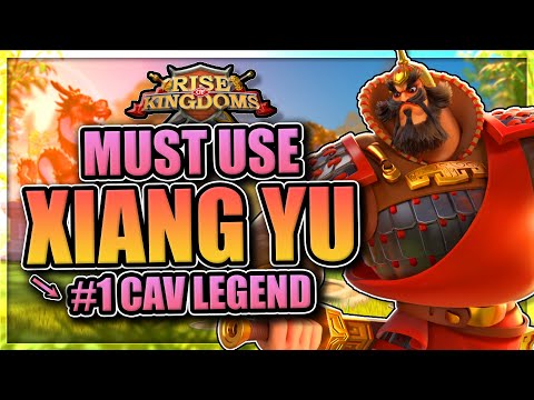 Xiang Yu Best Cavalry Commander in Rise of kingdoms [Talents, pairs, guide]