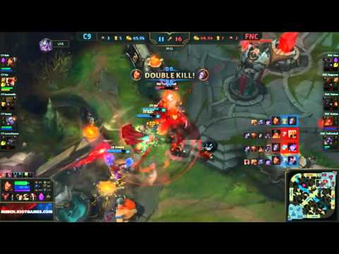 C9 Balls Darius Pentakill! - C9 vs FNC - Day 4 - World Championship 2015 - League of Legends