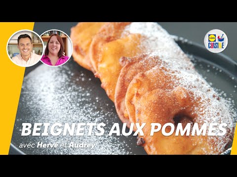 Beignets aux pommes | Feat. Audrey @Chocmiel | Lidl Cuisine