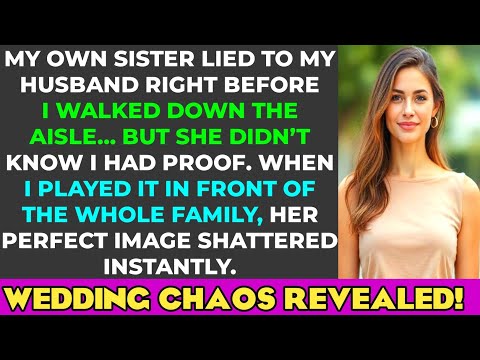 Jealous Sister Tried to Break My Marriage… I Broke Her Truth Instead | Family drama on my wedding..