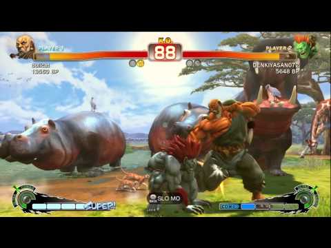 Bullcat [Gouken] vs DENKIYASAN072 [Blanka] SSF4 Japanese Online Ranked Matches - TRUE HIGH-DEF