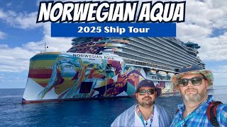 Norwegian Aqua Full Tour 2025 | Every Public Area on NCL’s Newest Ship!