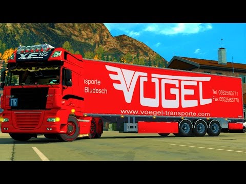 Euro Truck Simulator 2 (Daf XF 105 Tuning Accessories ) (+Download) 1.27x
