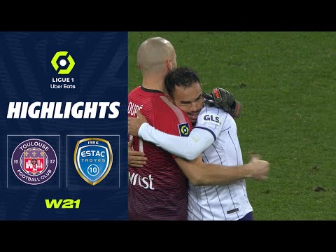 TOULOUSE FC - ESTAC TROYES (4 - 1) - Highlights - (TFC - ESTAC) / 2022-2023