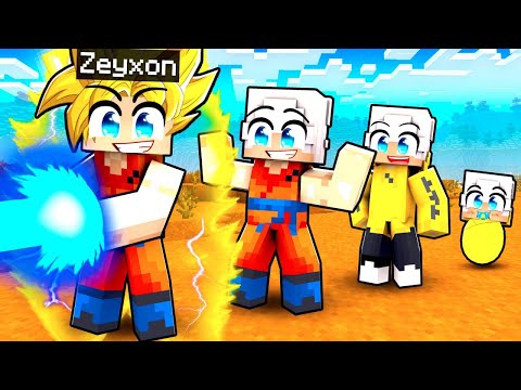 Dalla NASCITA di ZEYXON ad ANIME in Minecraft!