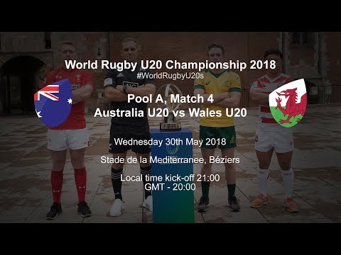 Live: World Rugby U20 Championship - Australia U20 v Wales U20