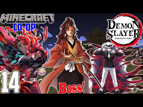 Minecraft Demon Slayer Co-op 14 Strongest Boss