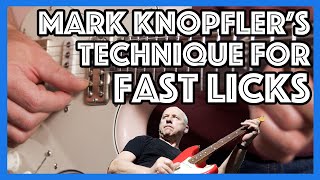 Mark Knopfler&#39;s Technique For Fast Licks (and how you can use it creatively!) Guitar Lesson Tutorial