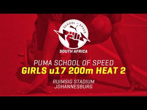 Girls 17 200m Heat 2